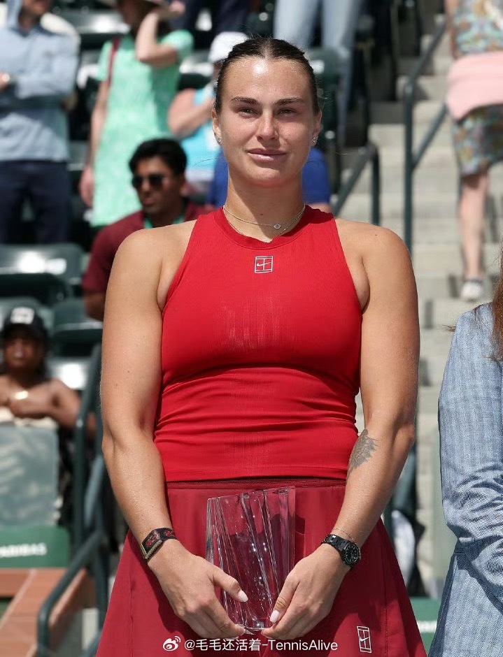 【萨巴伦卡印第安维尔斯晋级之路】第一轮：轮空第二轮：帕克斯第三轮：乔因特/曾丽美