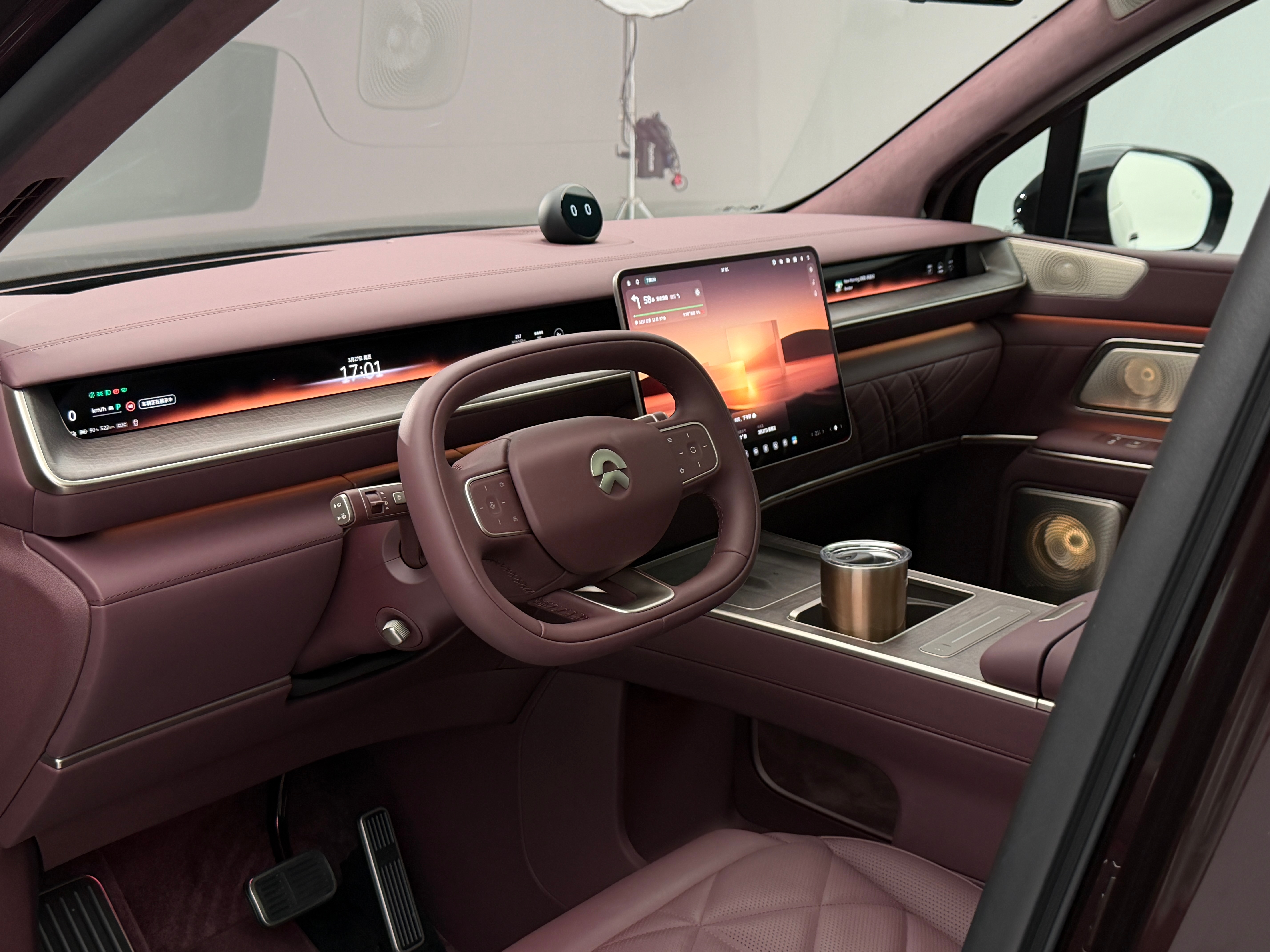 一波库存蔚来es9 内饰图上次静态拍摄时候手机拍的原图直出蔚来es9正式发布蔚来