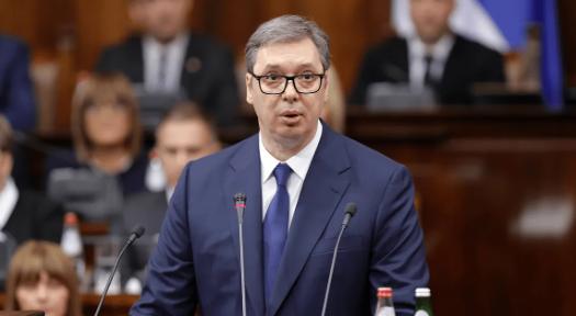 塞尔维亚总统武契奇宣布
 
当地时间12月23日，塞尔维亚总统武契奇对外宣布，已