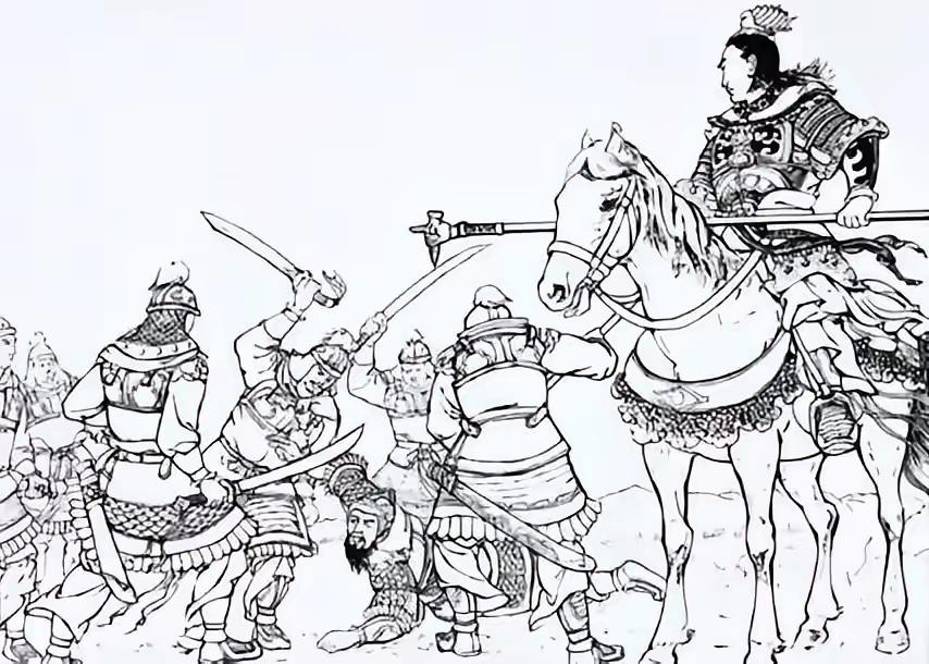地上大将真是给脸不要脸，本来李存孝就饶过他一次性命，结果他厚颜无耻的又...