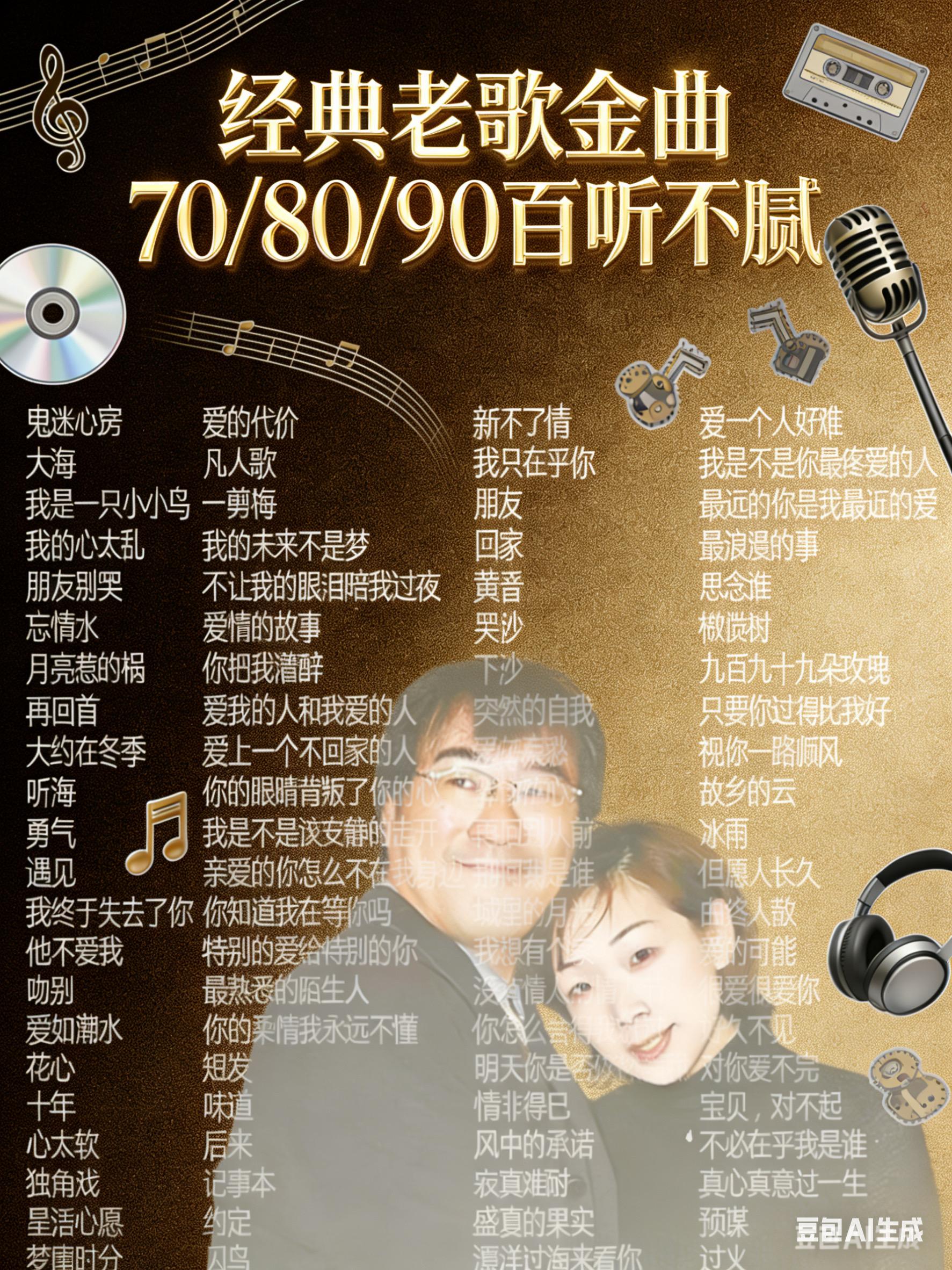 车载音乐 车载U盘 经典老歌 怀旧金曲 音乐分享