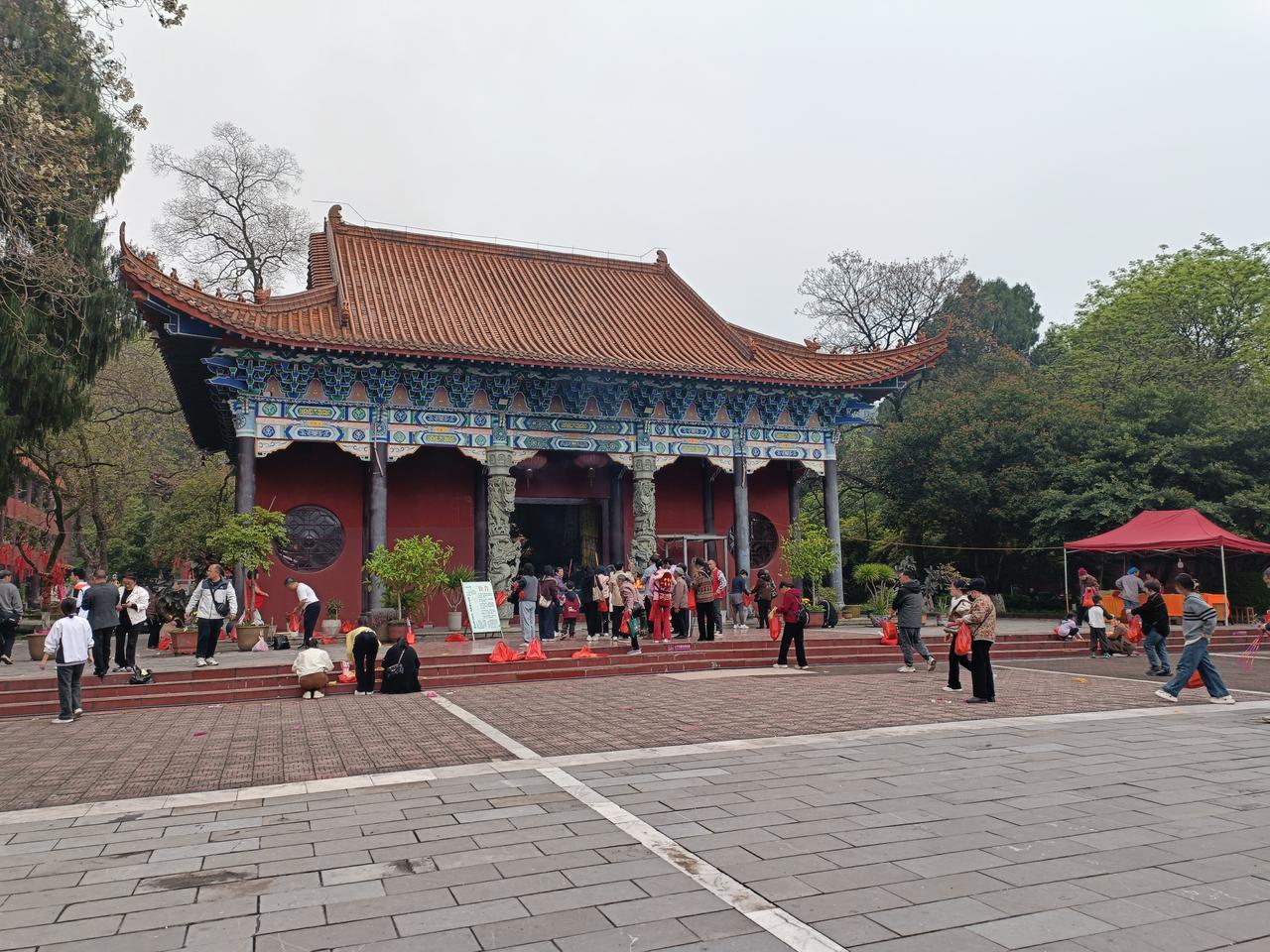 广西全州湘山寺2月19日民俗节随拍