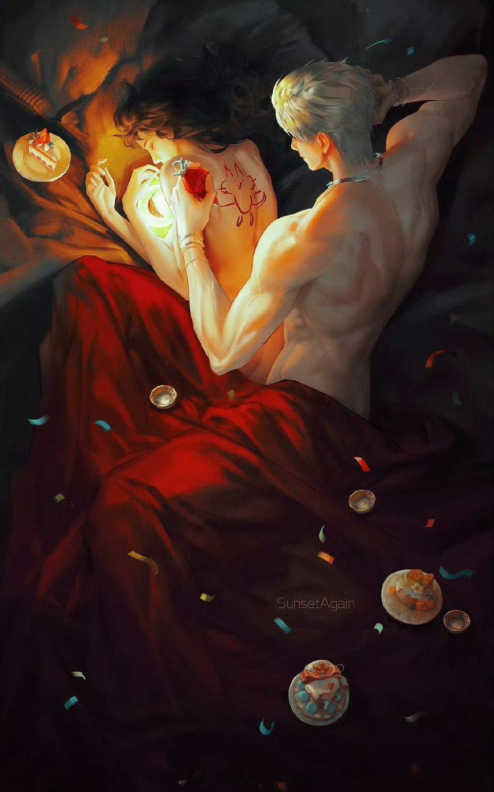 秦彻 在你身上画小猫 劳斯，真的太涩了[色][色]，但是这个小猫[馋嘴]秦彻你之