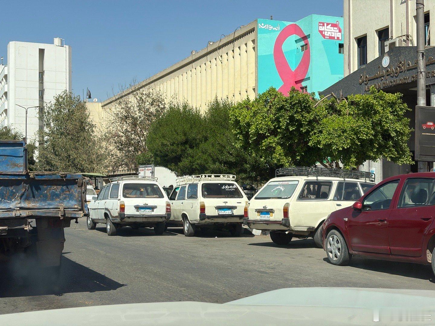 对比上一次，这次的埃及游，让我对504有些种草。虽然没有拍下来，但504顶着行李