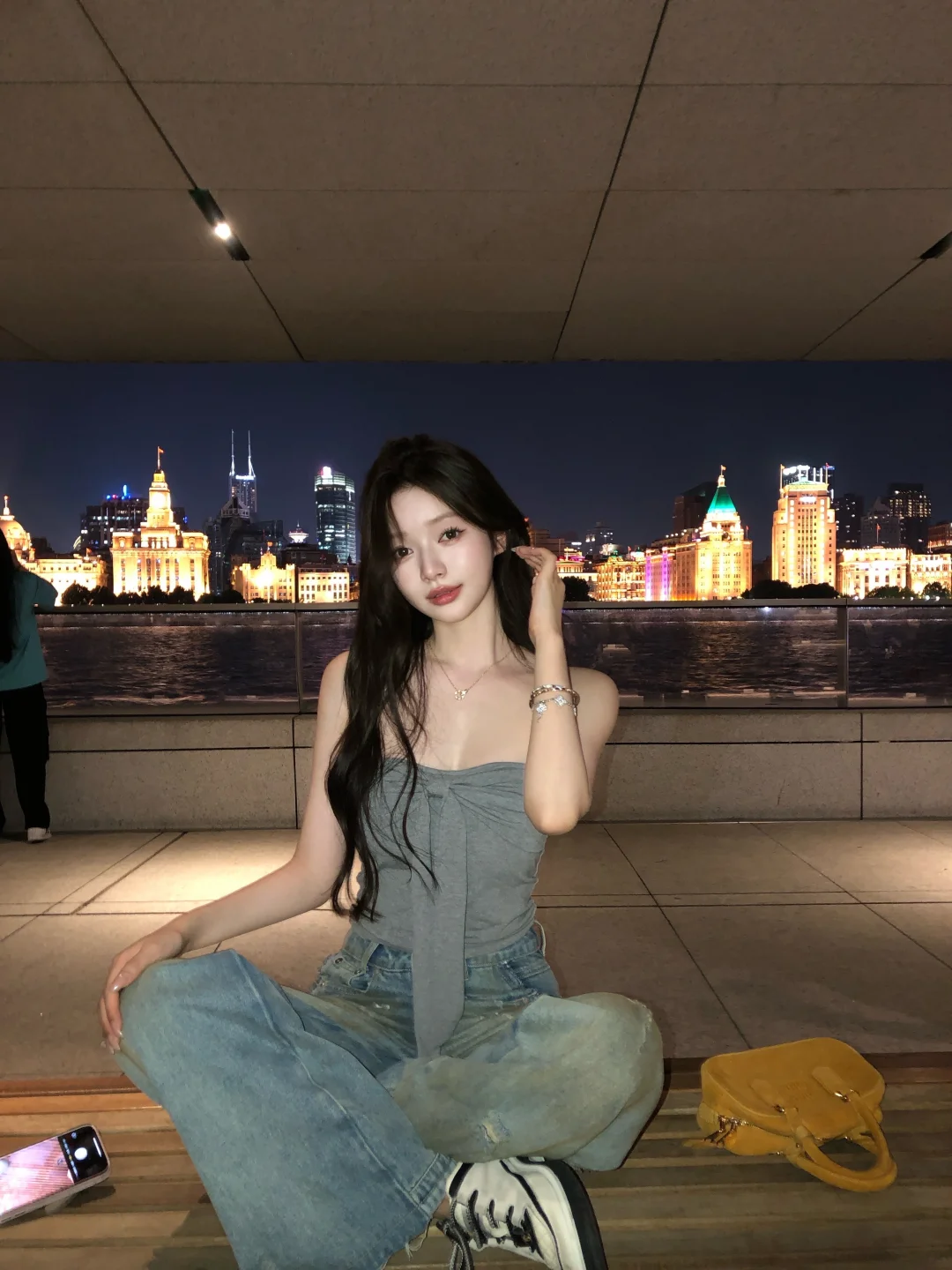 日落长廊｜吹吹夏夜晚风🌃