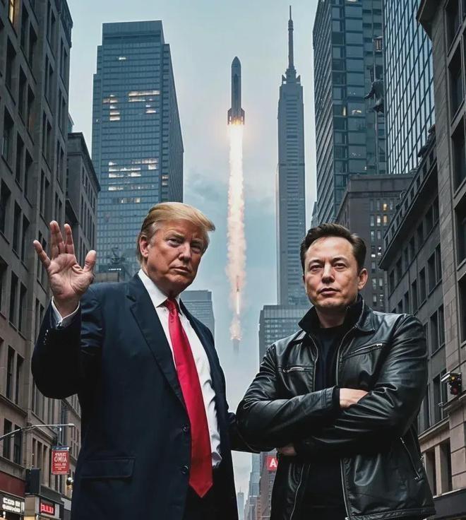 最近美国政坛可是炸开了锅！特朗普回归，还带了个大BOSS级人物——全球首富马斯克