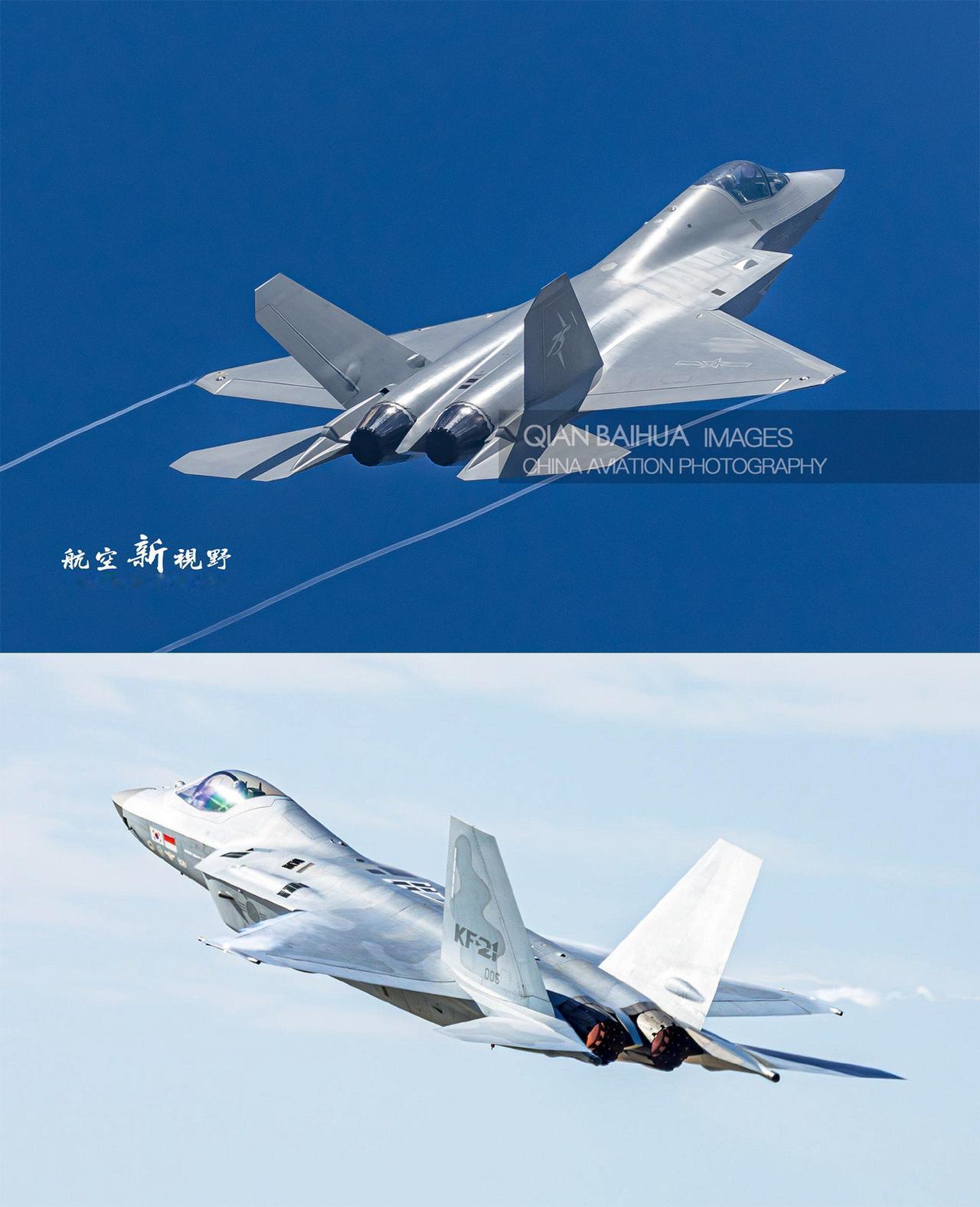 我现在预测一下，感觉韩国人的KF-21战斗机未来要想发展，其细节设计会模仿我国空