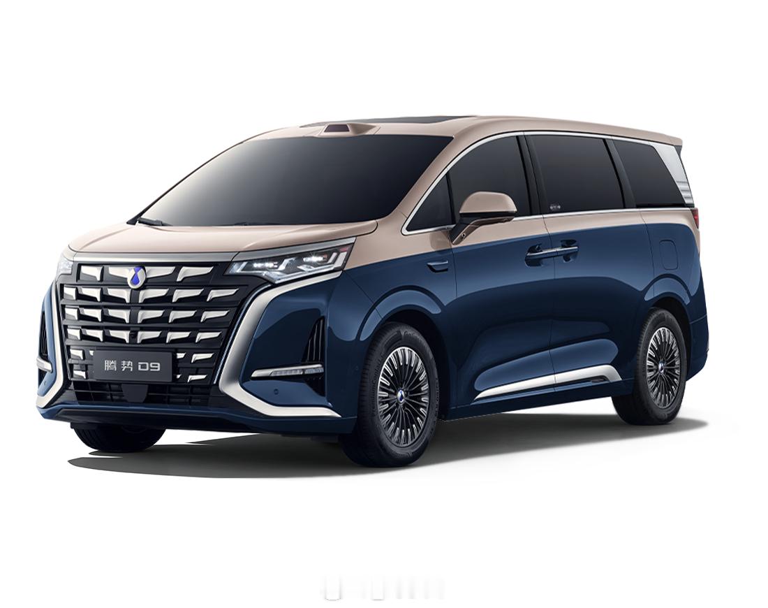 第二代腾势D9配色：白、黑、灰、蓝、紫、紫金、蓝金、黑金，大家说选哪个颜色好看？