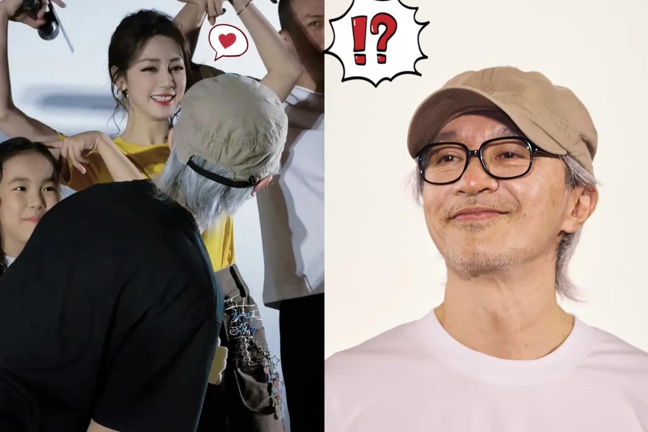 果然人老了干什么都心酸，不信就看看周星驰，主持人叫他饭撒，星爷他不懂，幸好热巴拯