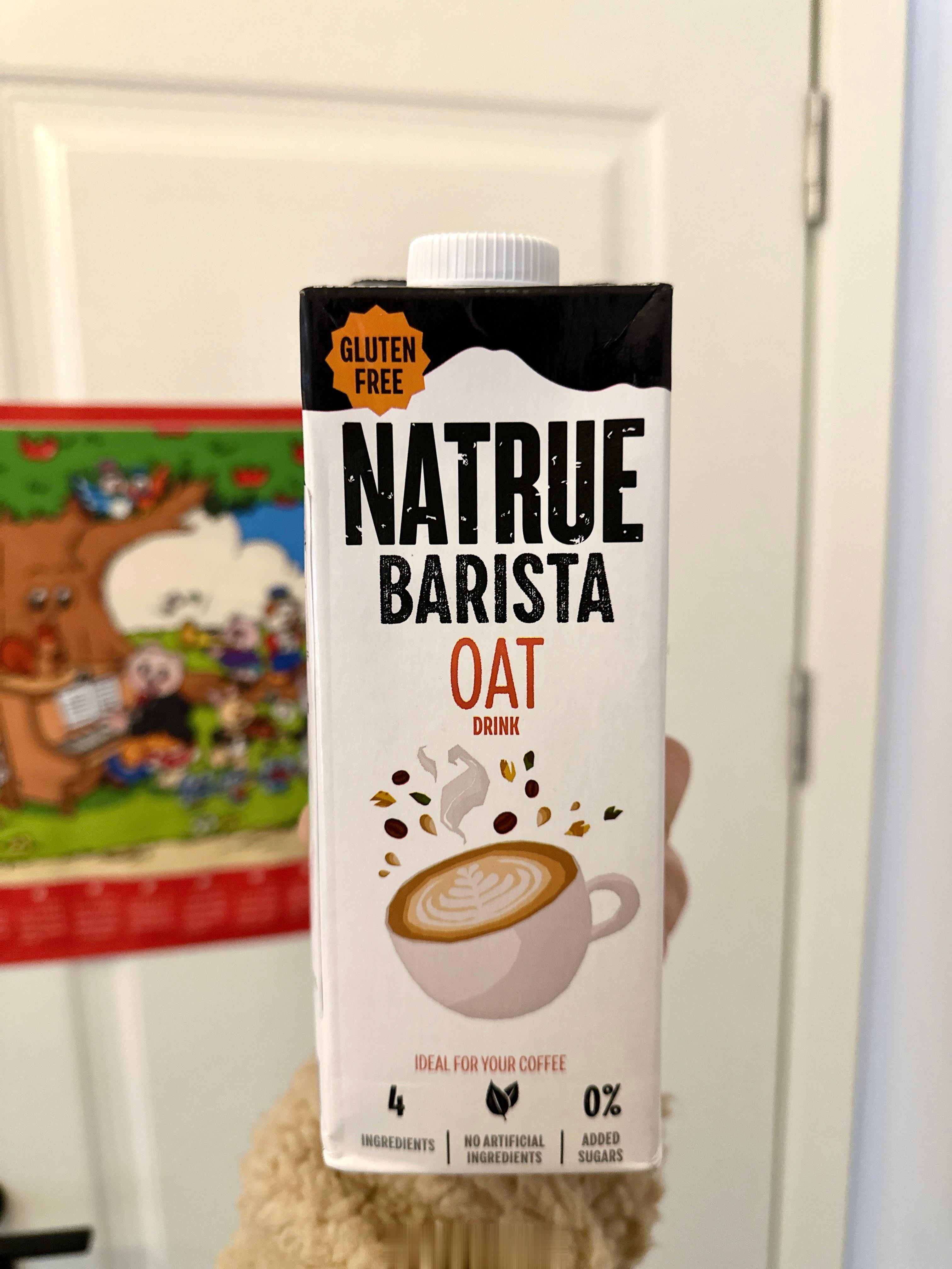这个燕麦奶！！便宜好喝！！！没有oatly咖啡大师那么浓郁，但是也不淡，做拿铁完