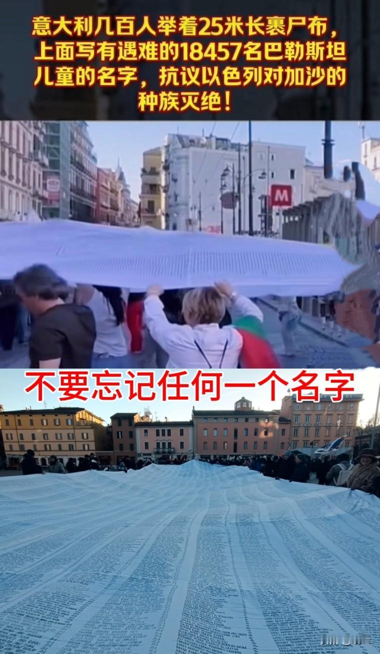 【不要忘记任何一个名字】
18457个名字！
都是巴勒斯坦儿童的名字！
都是在以