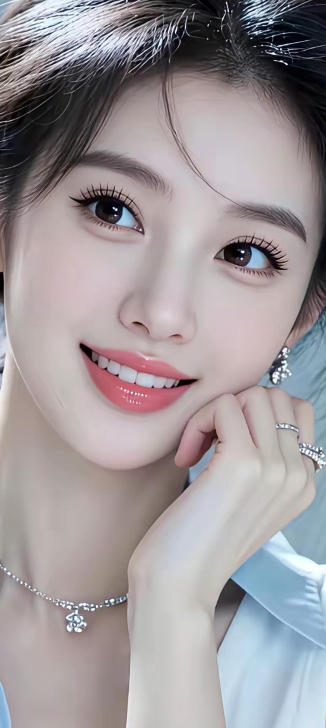 甜美笑容，闪耀珠宝，元气满满的一天！😊✨