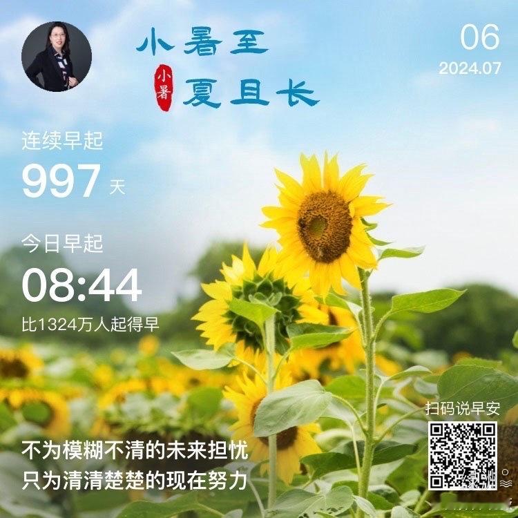 #早安#不为模糊不清的未来担忧只为清清楚楚的现在努力  ​​​