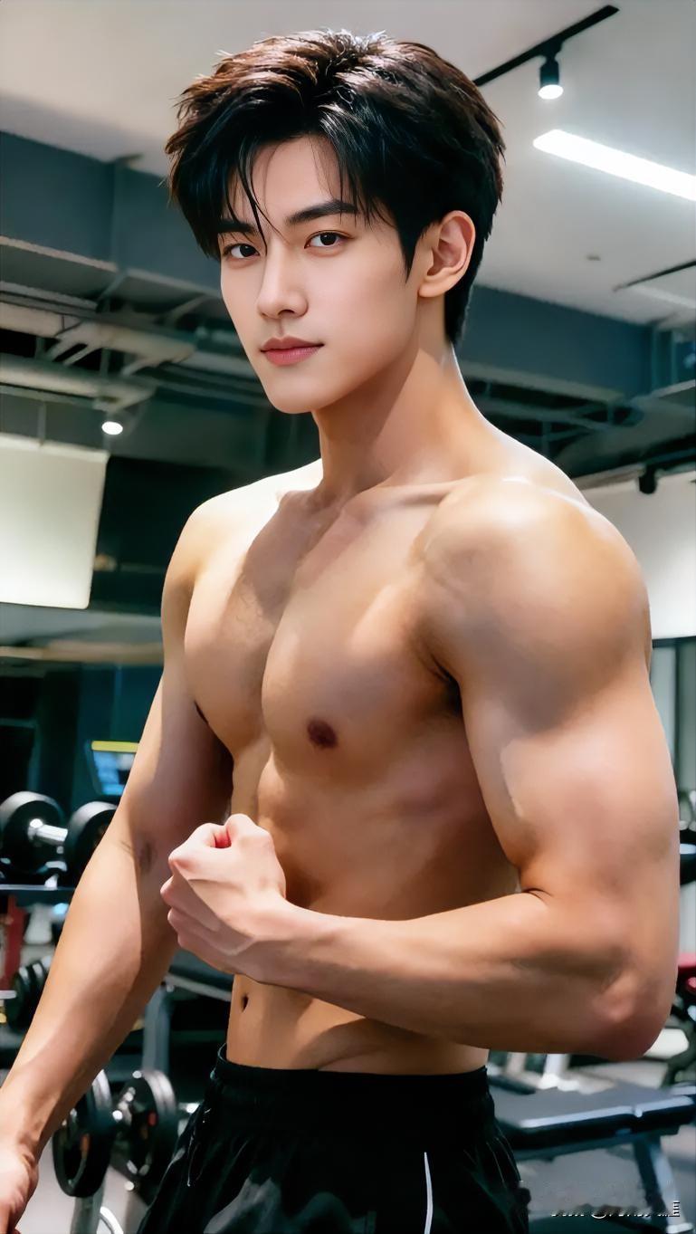 腹肌是一个男人爆发力的源泉，你有腹肌吗？

现在回想一下，中年以前，年轻人朝气蓬