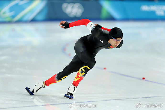 【#宁忠岩金牌#九图直击比赛瞬间】北京时间今天凌晨，米兰冬奥会速度滑冰男子150