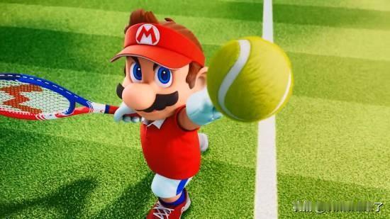 《马里奥网球 狂热》新增特色玩法：狂热球拍。
持续回合可积累狂热槽(Fever 