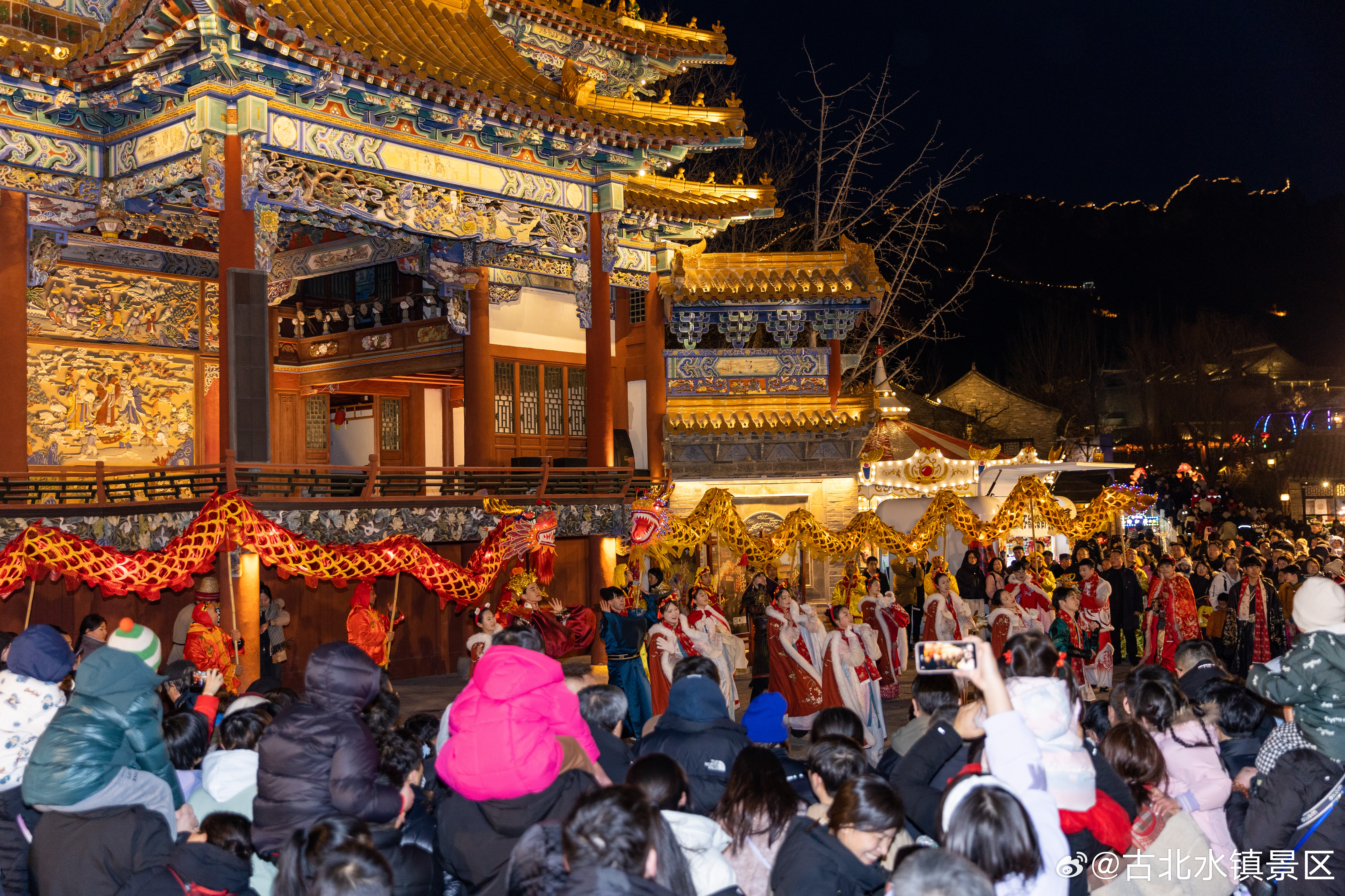 夜晚不是终点，而是休憩的港湾晚安，宝子们～#古北水镇# #司马台长城# #古北水