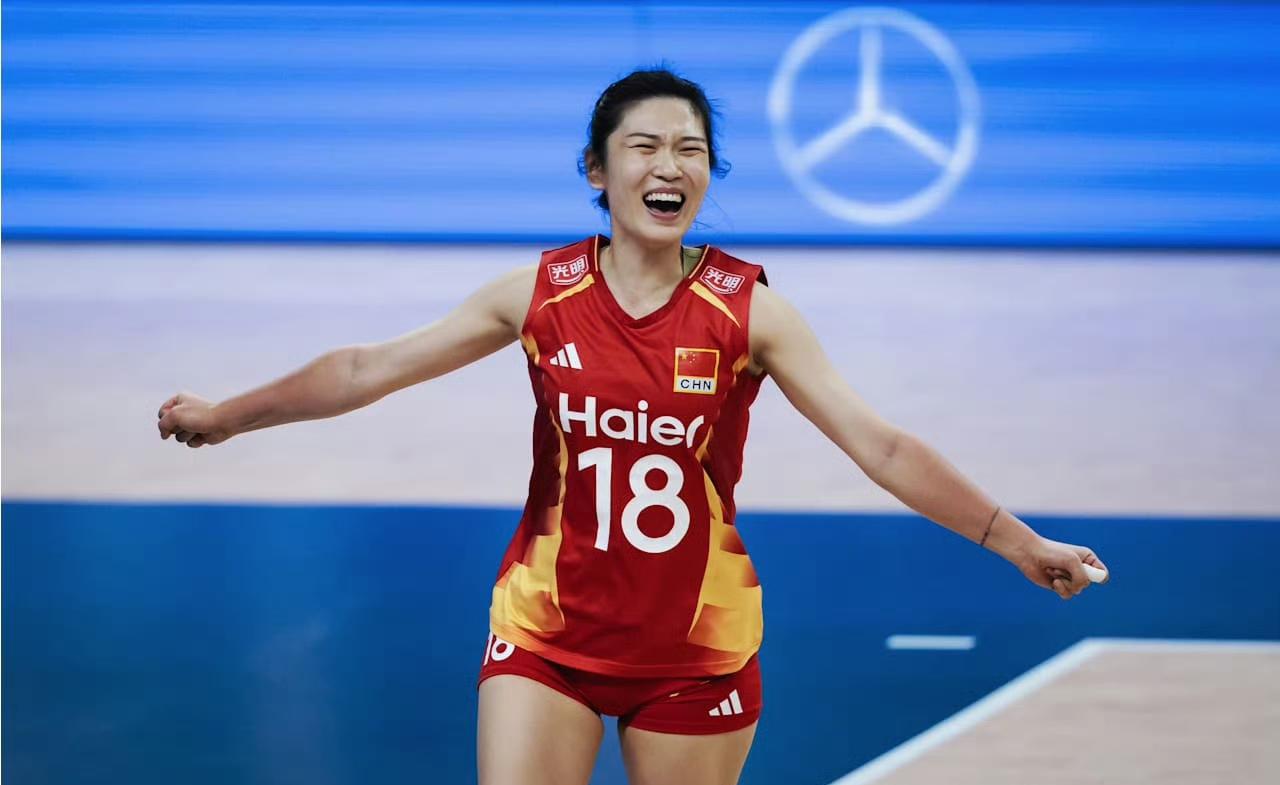 中国女排五连胜!
2026年女排VNL第二周安卡拉站，中国女排3-0横扫法国女排