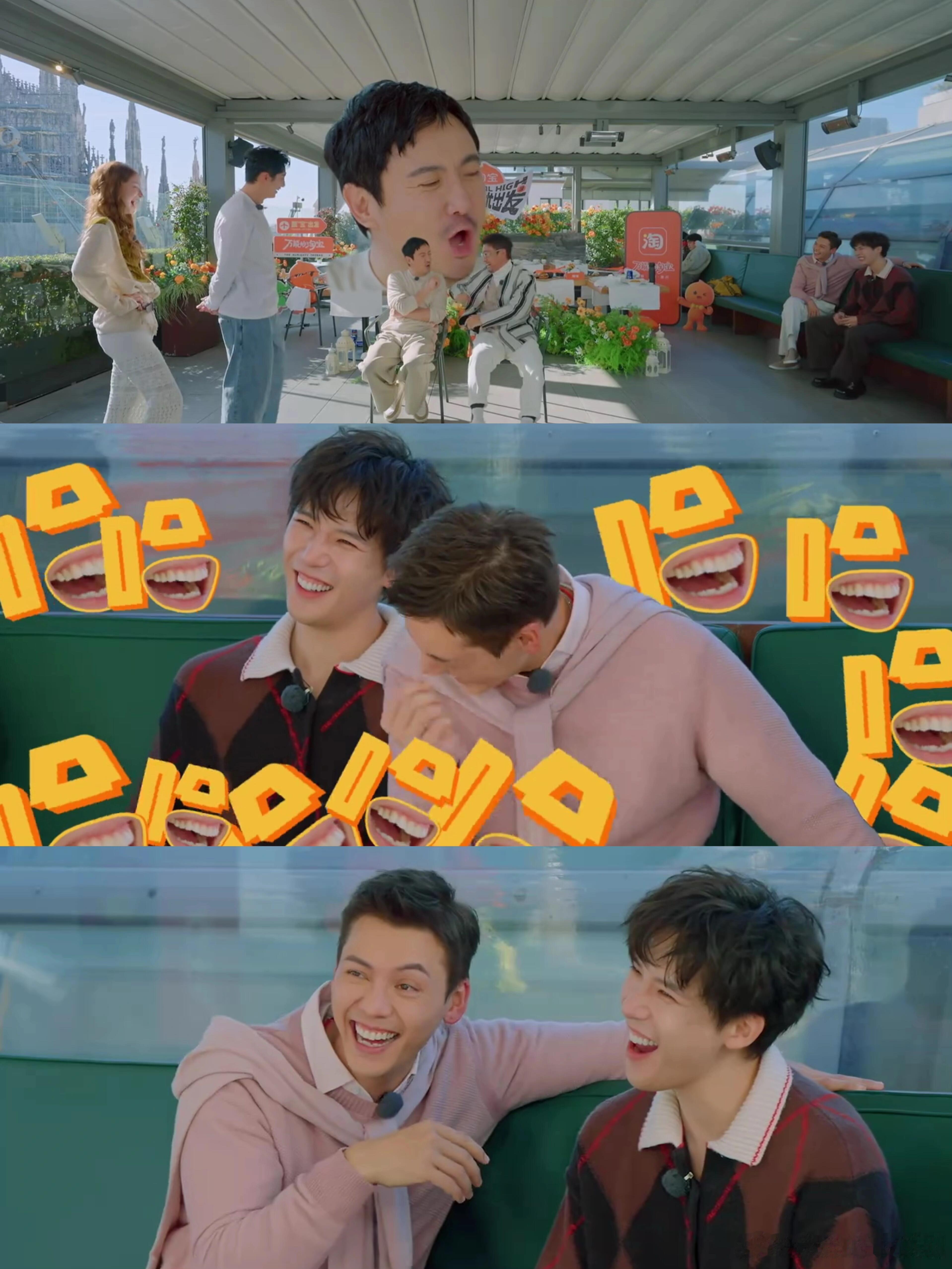 王安宇教陈伟霆粤语，结果塑料粤语带偏对方，《现在就出发3》名场面笑翻！陈伟霆被带