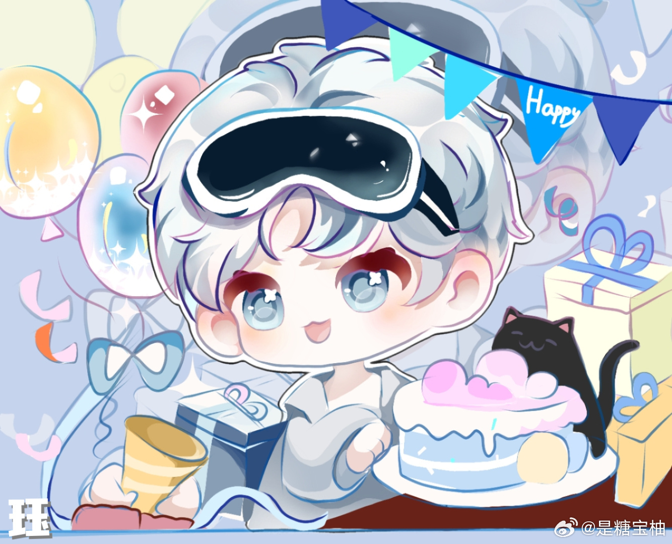 倒霉死勒1106生日快乐祝配音界的宝藏选手倒霉死勒生辰喜乐！磁性声线圈粉无数，角