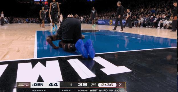 迪温琴佐的报销，如果说多森姆能补上

那么爱德华兹的受伤对森林狼而言才是致命的