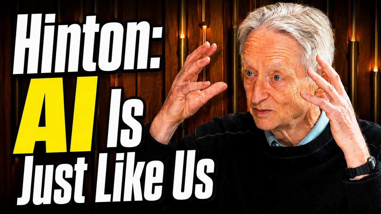 🧠 Hinton：AI 已有意识，它们是"和我们同类的存在"

2026 年 