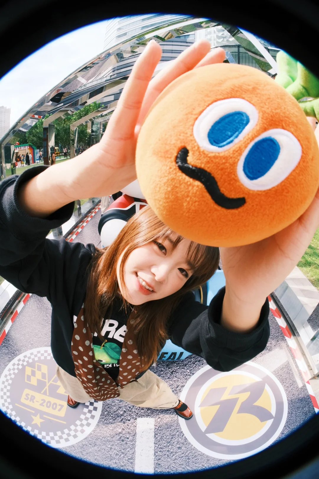 人生照片get！p子和鱼眼镜头也太适配了！