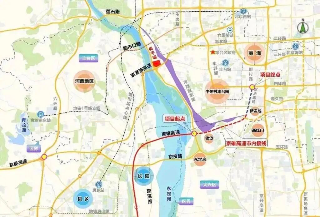 【定了，今年开工！京雄高速将延至北京南四环】近日，北京市公共资源交易平台发布了京