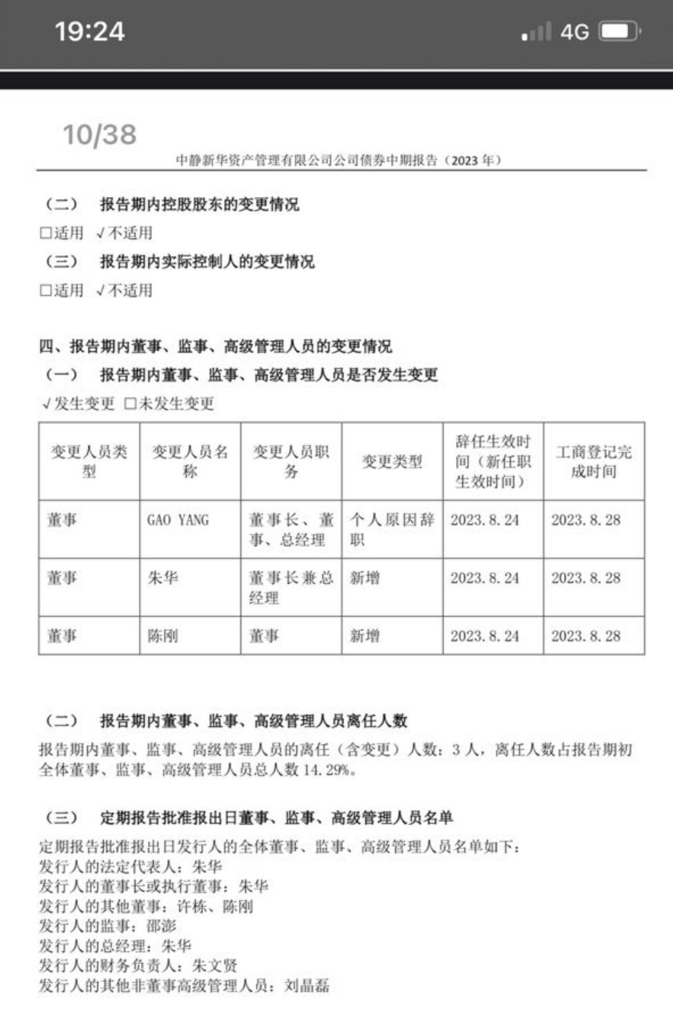 个人原因辞职 ​​​