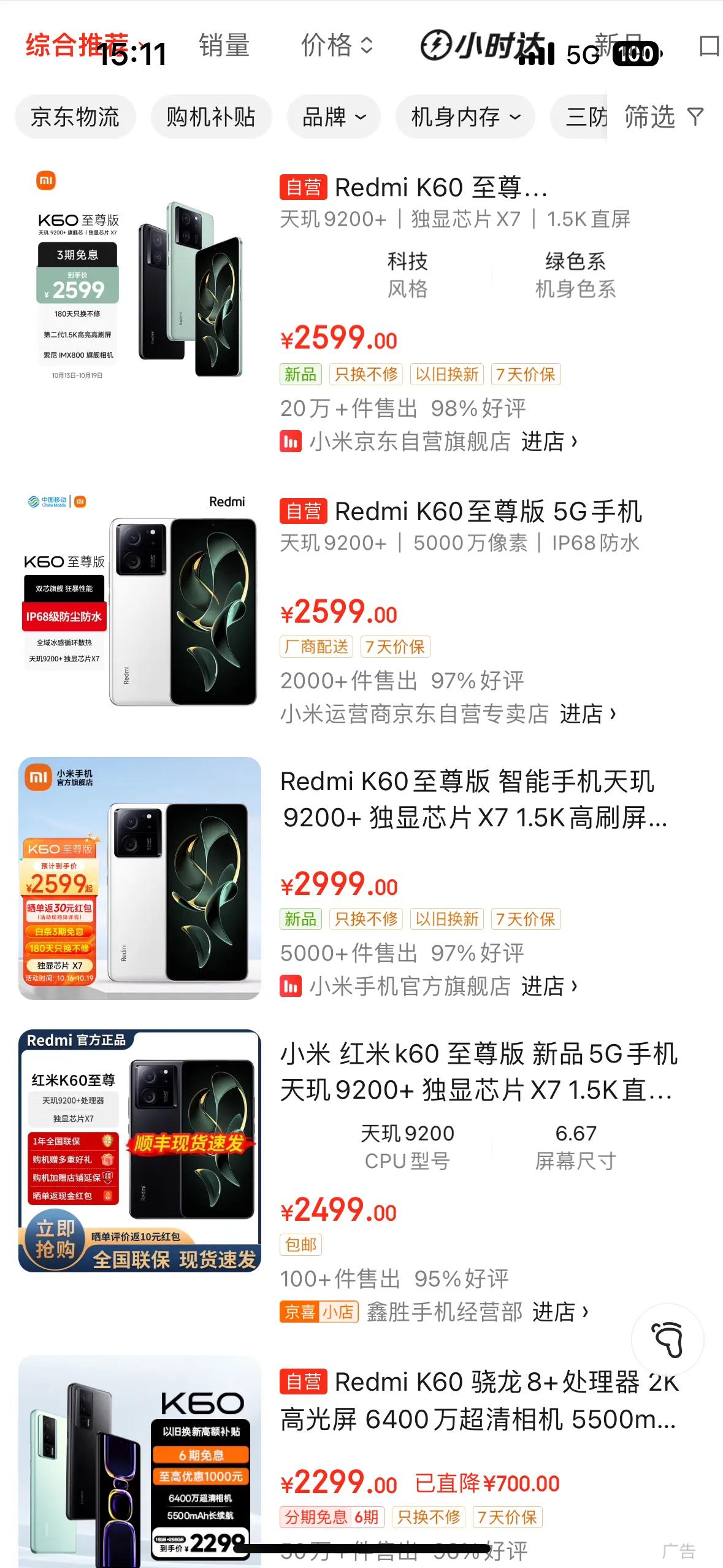 你敢相信，一款两千多的中端机销量这么夸张
1：开售两个月某东20万+销量
2：好