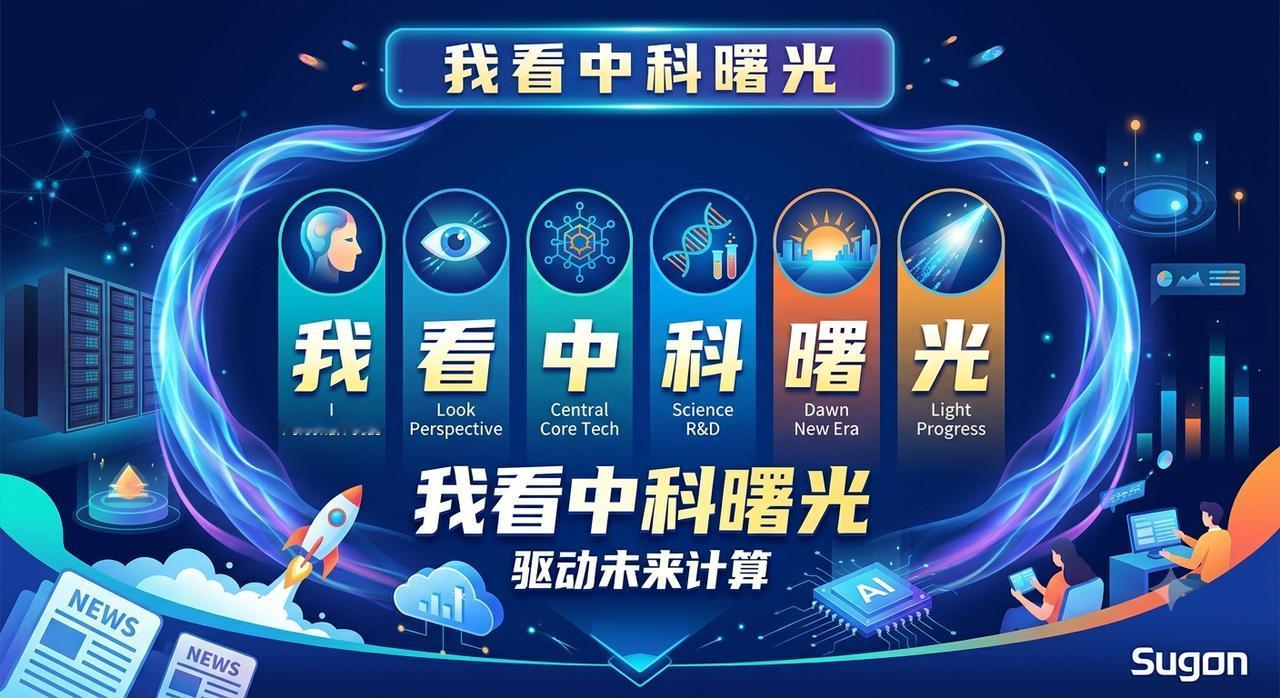 中科曙光这次发布DeepLink Fabric，我第一反应不是想到服务器，而是整