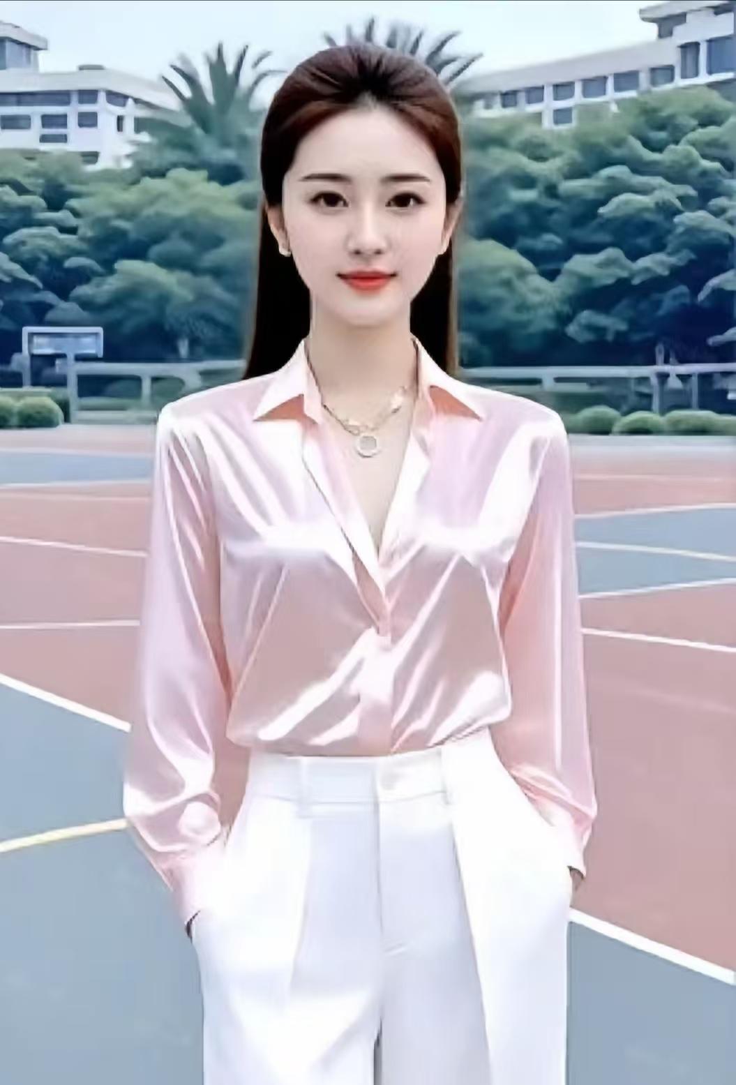 如此纯天然美女，恐怕西施貂蝉也自愧不如。刚从公园路过，见到一年轻漂亮的女子，据说