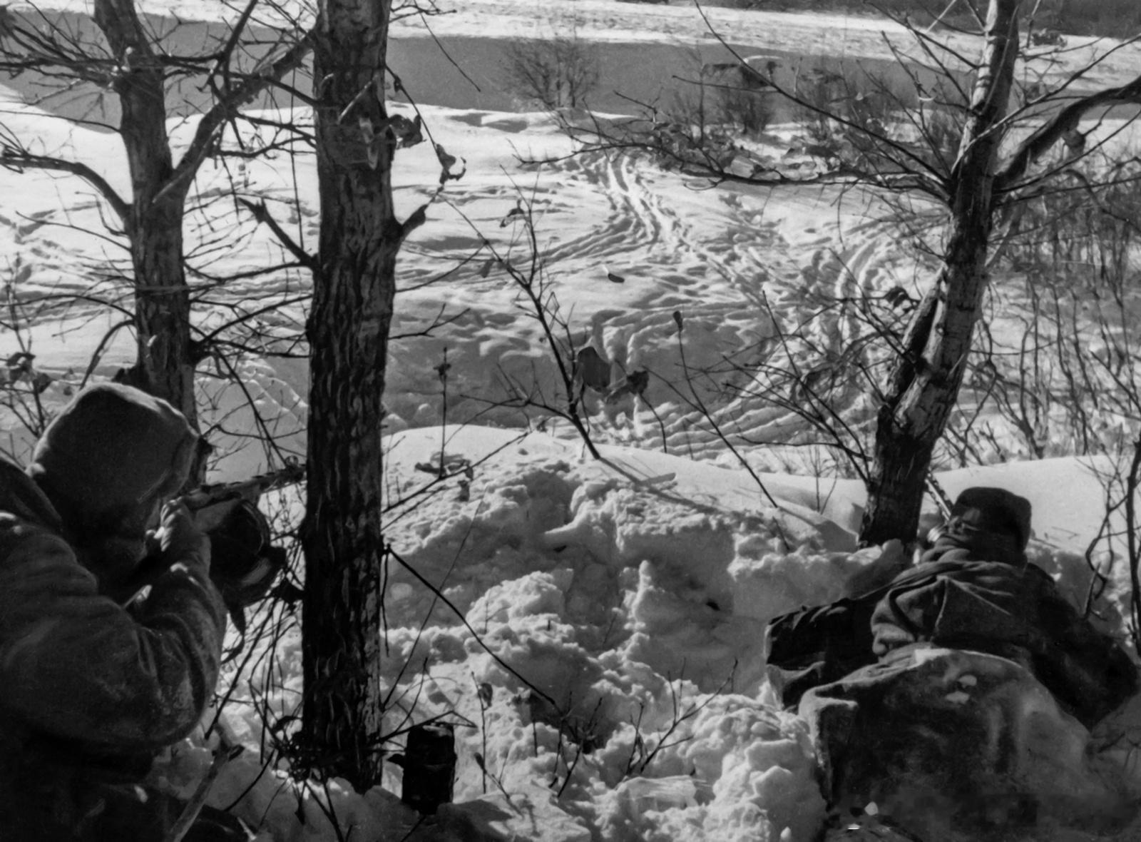 1941年12月莫斯科战役中埋伏的苏军冲锋枪手军事历史全触达