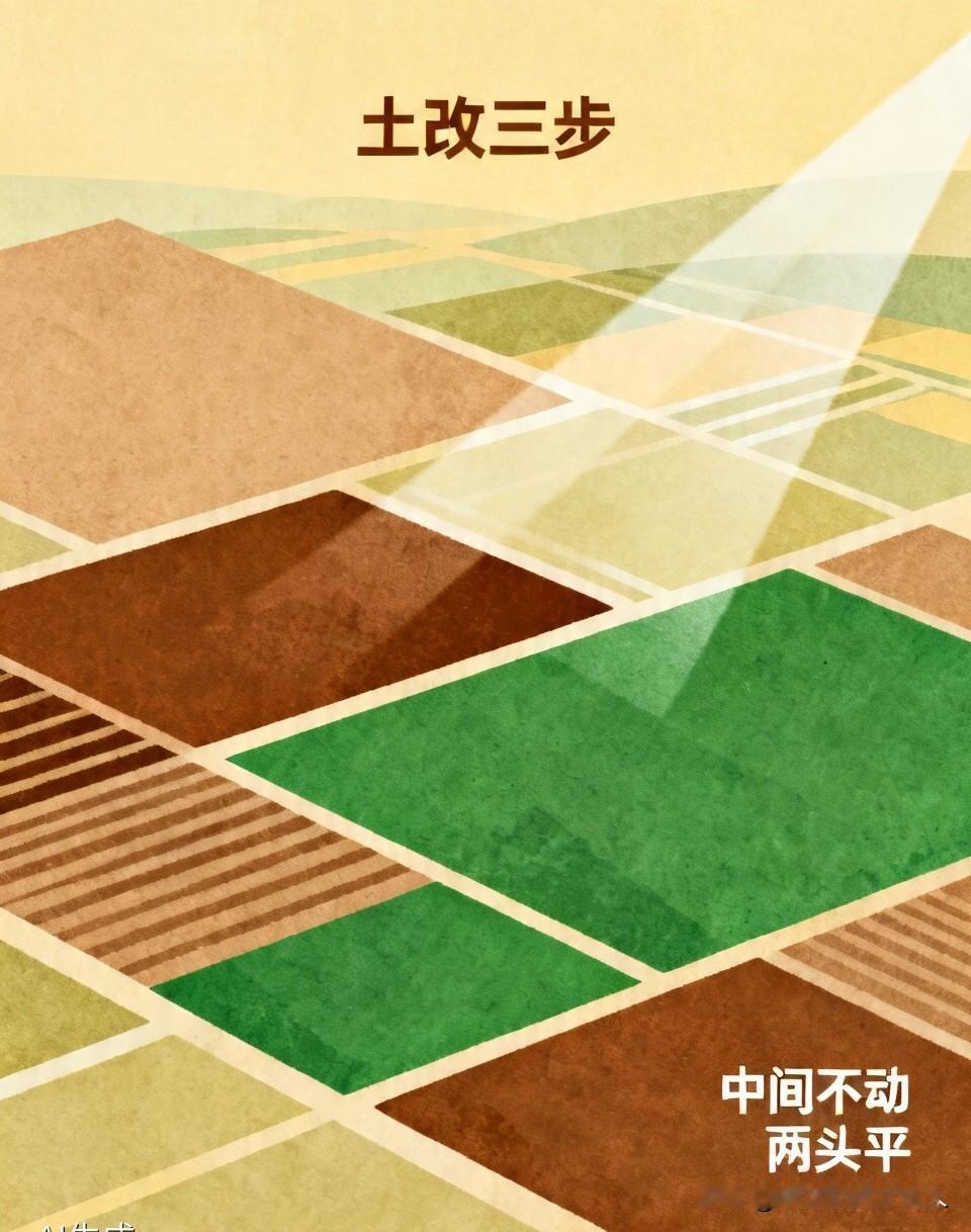 真实历史：很多人以为，土改就是简单地平分土地。
其实建国后我们真正实行的土改，并