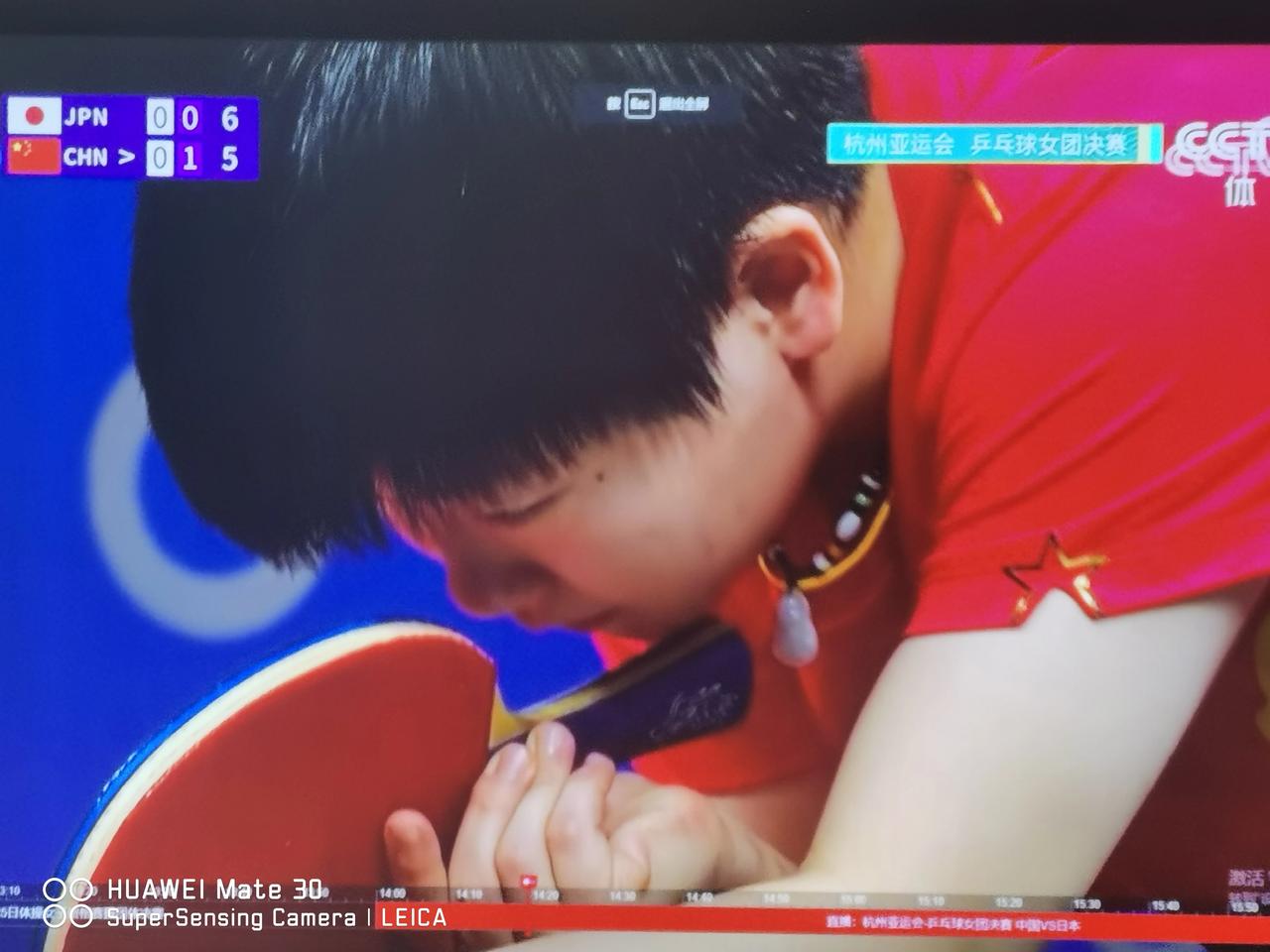 孙颖莎3：1战胜早田希娜
          国乒女团决赛拿下第一场
     