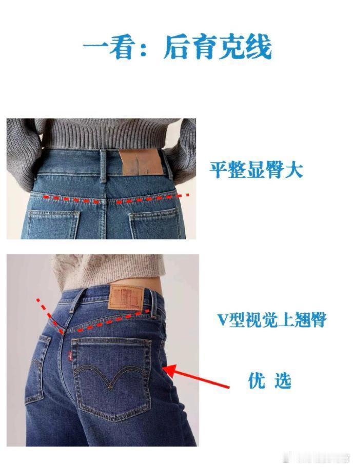 牛仔裤怎么挑合身又显瘦？我是真的想教会你❗️ 