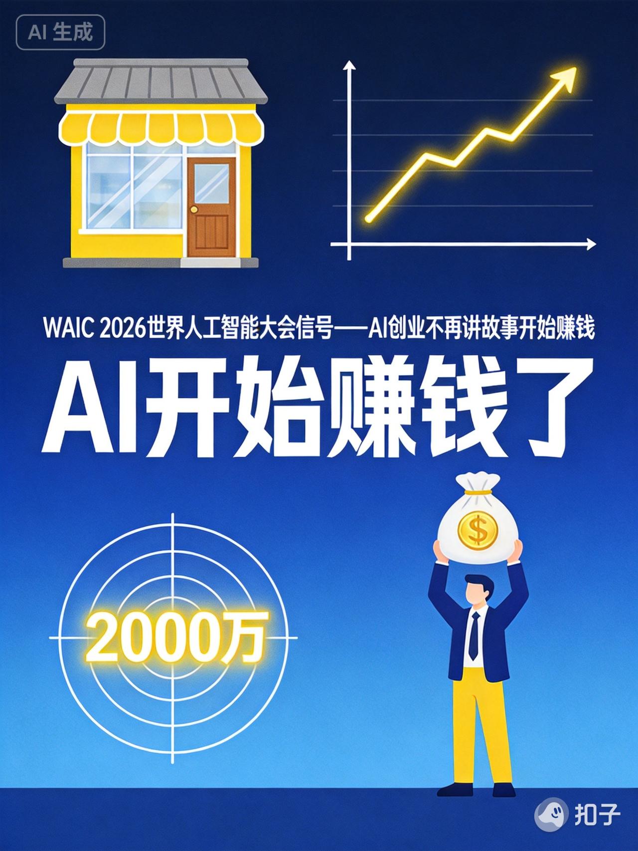 WAIC最大的信号：AI不再讲故事，开始赚钱了

刚从WAIC现场回来，说个最大