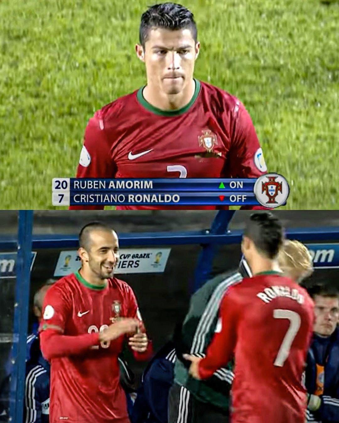 2013年，阿莫林换下了和他同龄的C罗阿莫林被解雇