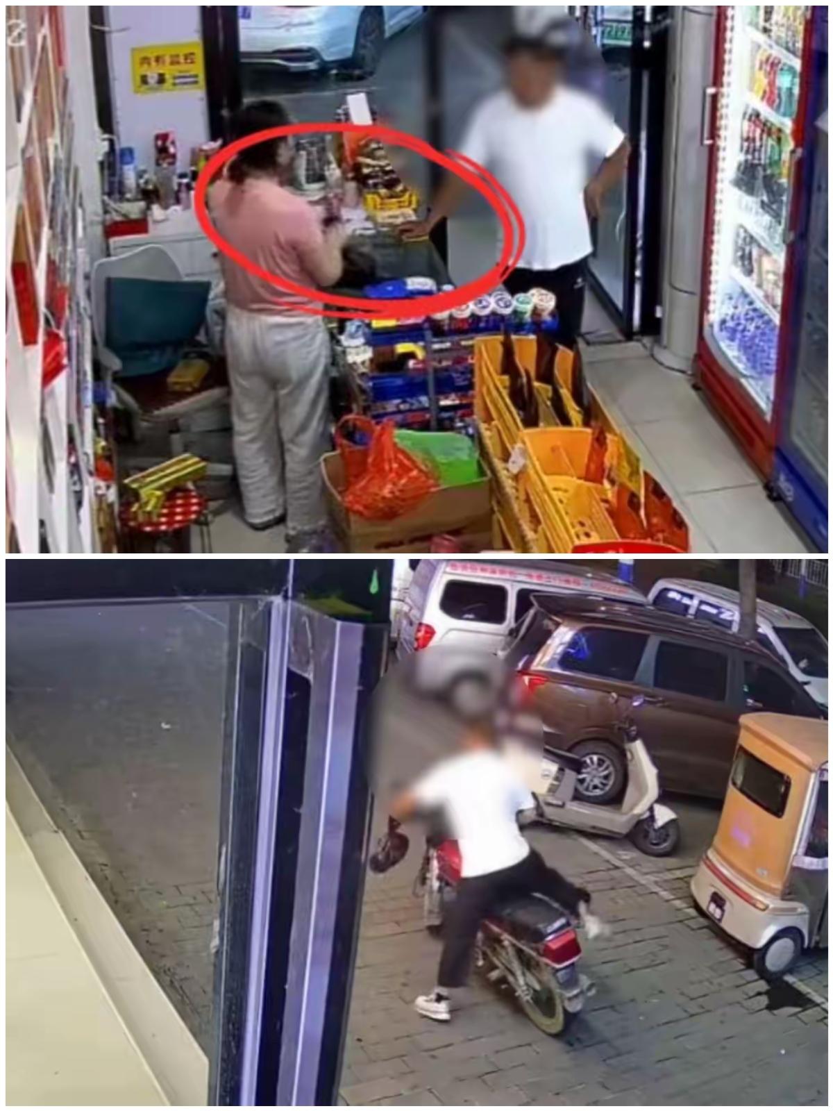 怪事发生！安徽阜阳临泉县高女士独自看店，深夜闯进一名四十岁左右中年男子，张口就要