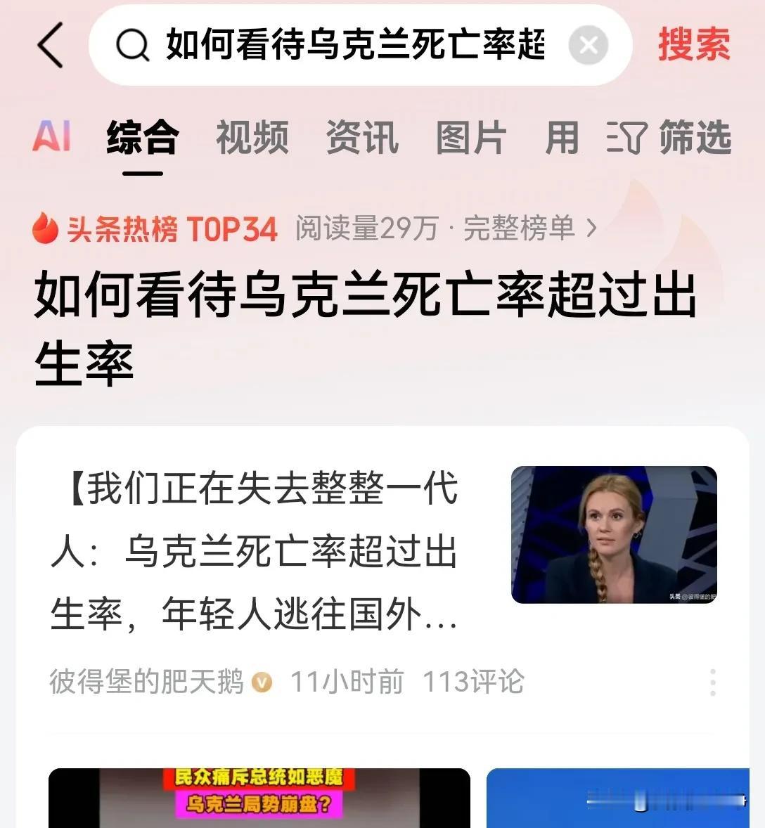 乌克兰的死亡率已经超过出生率了，这预示着这个民族正在逐渐走向消亡！ 
这还不是最