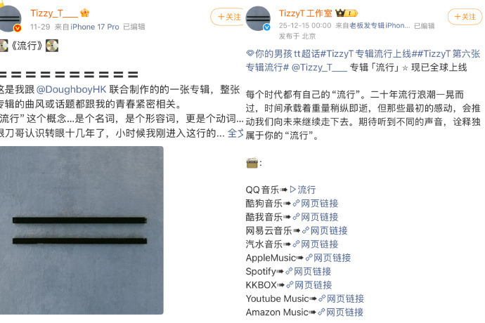 TizzyT知道这16天我怎么过的吗 等 TizzyT 专辑的 16 天太难熬了