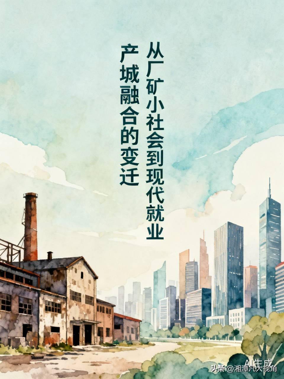 产城融合不是什么新名词，五六十年建设的厂矿哪个不是这种形式？
一个企业，往往把自