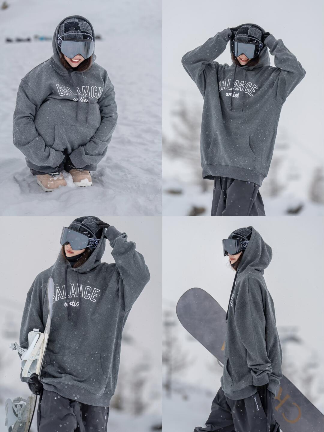 像偷了男朋友的滑雪卫衣