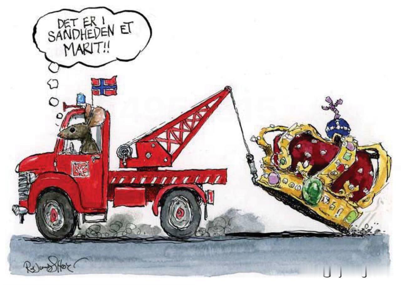 🇩🇰🇳🇴丹麦媒体对挪威王室的丑闻幸灾乐祸。

由于世界暂时忘记了格陵兰岛