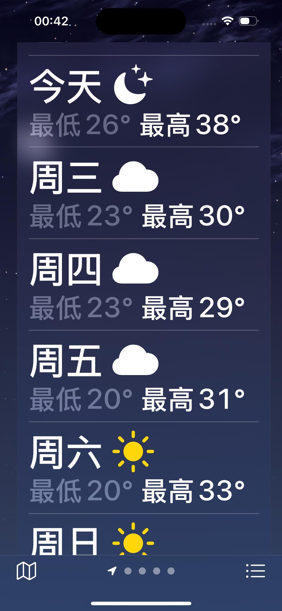 今天乌鲁木齐市的气温最高达到38度，估计这可能是今年最后一次的高温了！

   