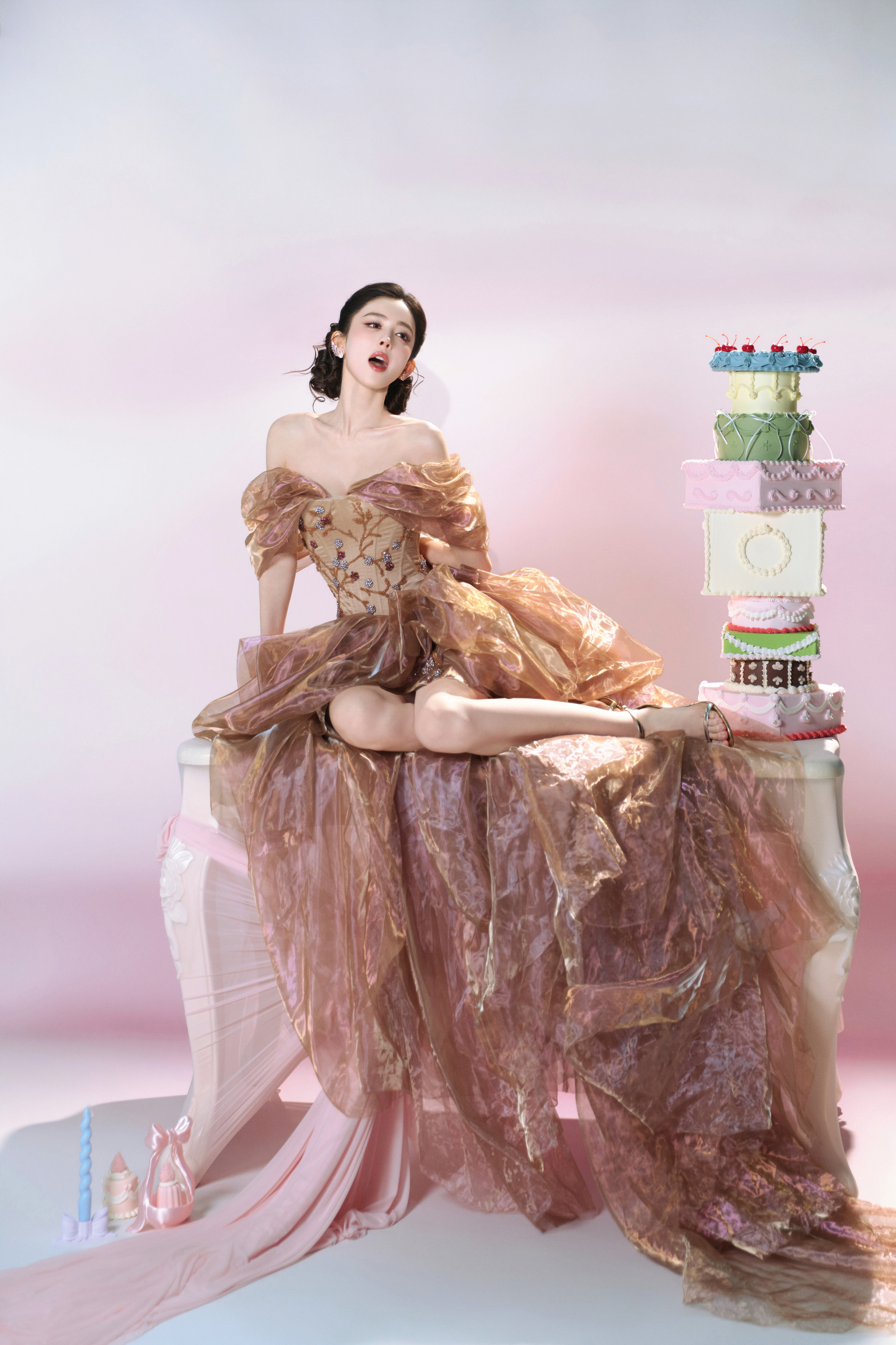 👠古力娜扎是人间小蛋糕娜扎直播