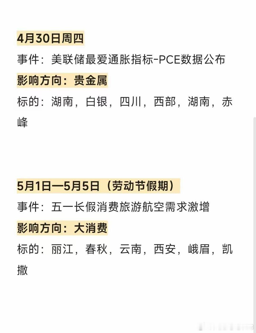 下周大事件前瞻4.27-5.14月27日周一事件：阿里Happyhorse开放测