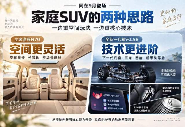 家庭SUV出现两种思路，全新一代智己LS6选择技术进阶方向