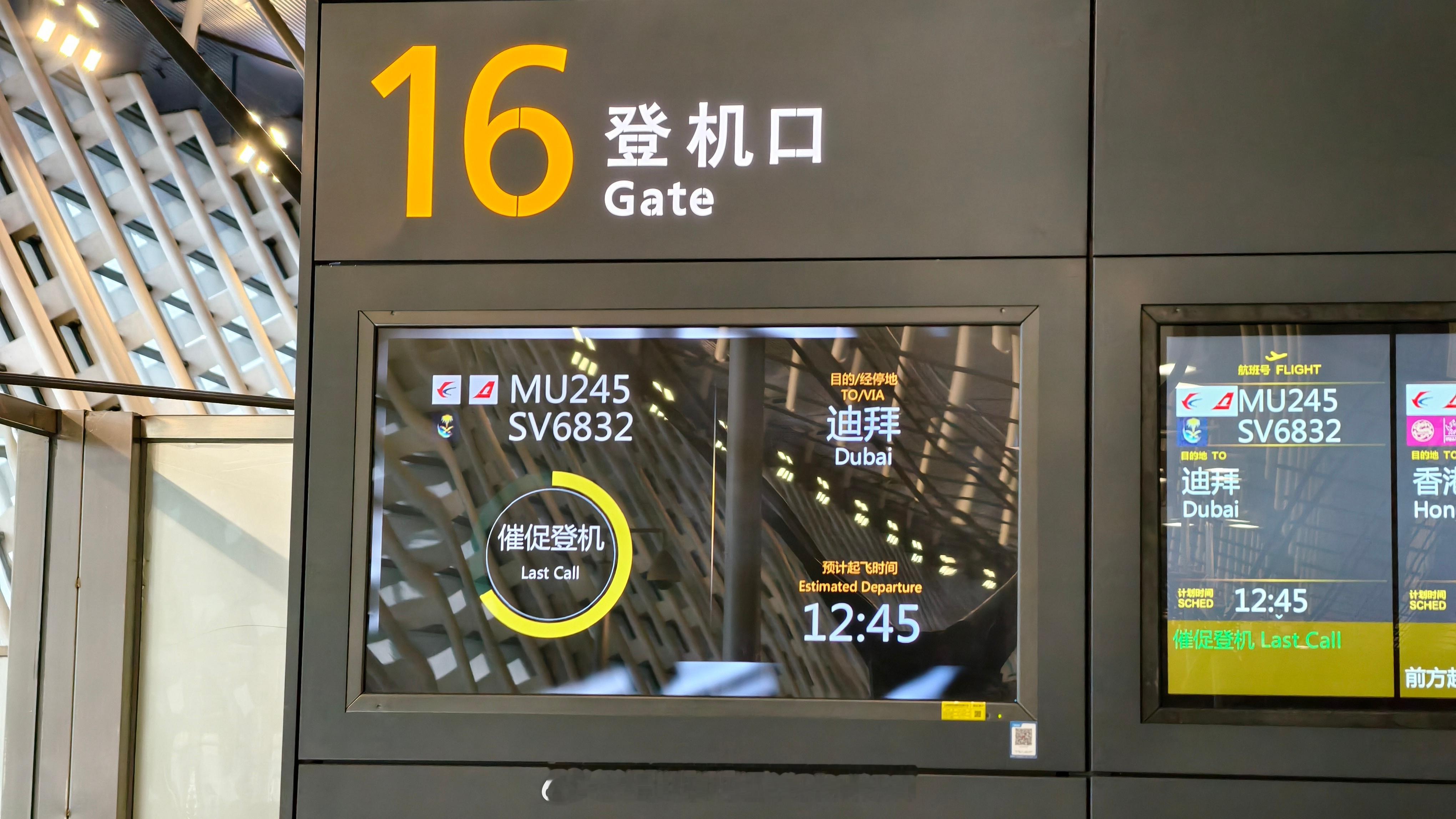 第一次出国出差，真没想到是去阿联酋[爱你]  ​​​