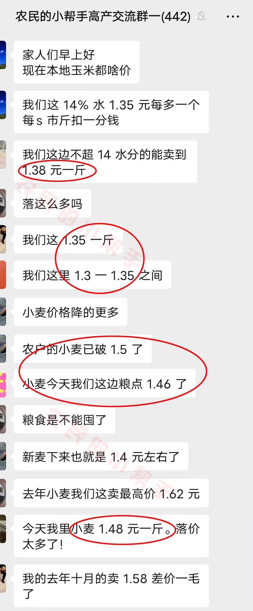 小麦和玉米怎么了？价格大幅度下跌！

小麦每斤一块4毛多，玉米每斤一块3毛多，1